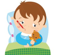Child with pneumonia